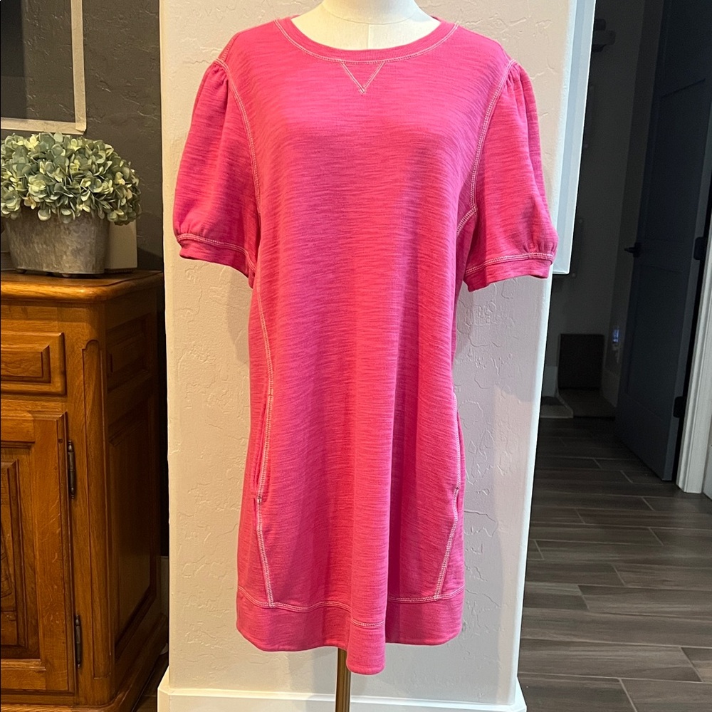 Tommy Bahama Pink Sweatshirt Dress